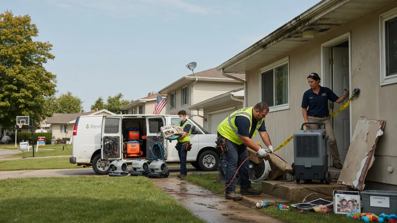 Water Damage Restoration in Santa Maria, TX near me